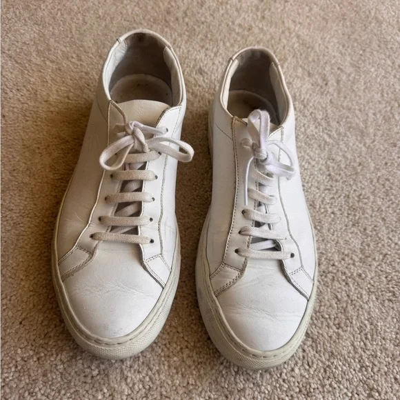 Original Leather Achilles Low in White Common Projects women’s - Picture 9 of 9